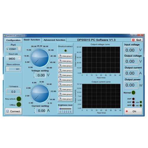 RIDEN? DPS5015 Communication Constant Voltage Current Step-down Digital Power Supply Module Buck Voltage Converter LCD Voltmeter 50V 15A