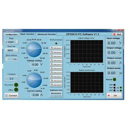 RIDEN? DPS5015 Communication Constant Voltage Current Step-down Digital Power Supply Module Buck Voltage Converter LCD Voltmeter 50V 15A