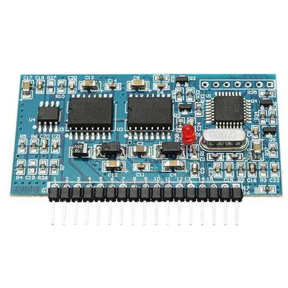 3pcs DC-AC 5V Pure Sine Wave Inverter SPWM Driver Board EGS002 EG8010 + IR2110 Driver Module 12Mhz Crystal Oscillator CMOS RS232 Over-Voltage Under-Voltage Over-Current Over-Heating Protection