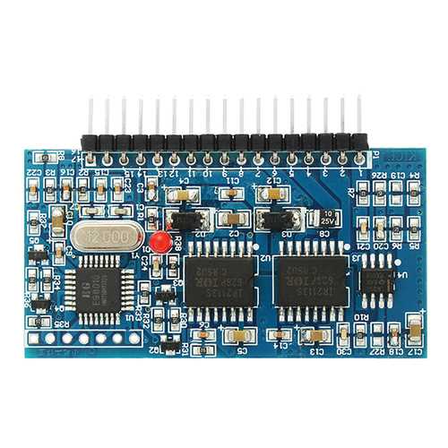 3pcs DC-AC 5V Pure Sine Wave Inverter SPWM Driver Board EGS002 EG8010 + IR2110 Driver Module 12Mhz Crystal Oscillator CMOS RS232 Over-Voltage Under-Voltage Over-Current Over-Heating Protection