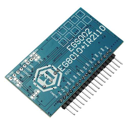3pcs DC-AC 5V Pure Sine Wave Inverter SPWM Driver Board EGS002 EG8010 + IR2110 Driver Module 12Mhz Crystal Oscillator CMOS RS232 Over-Voltage Under-Voltage Over-Current Over-Heating Protection