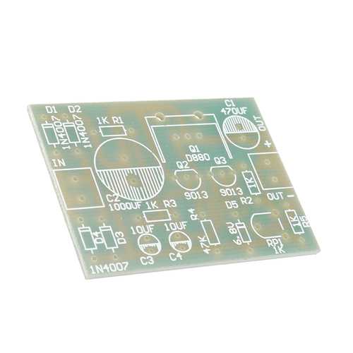 DIY D880 Transistor Series Power Supply Regulator Module Board Kit