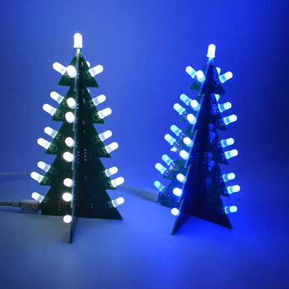 Geekcreit? DIY Star Effect 3D LED Decorative Christmas Tree Kit