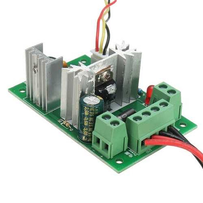 3pcs DC 6-30V 200W PWM Motor Speed Controller Regulator Reversible Control Forward/Reverse Switch Reverse Polarity Protection High Current Protection High Efficiency High Torque Low Heat Generating