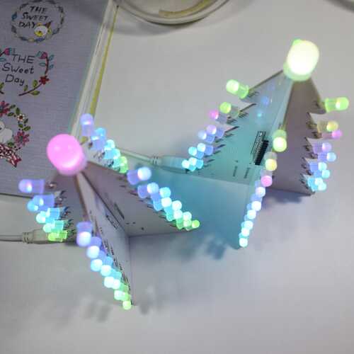 Geekcreit? DIY Light Control Full Color LED Big Size Christmas Tree Tower Kit