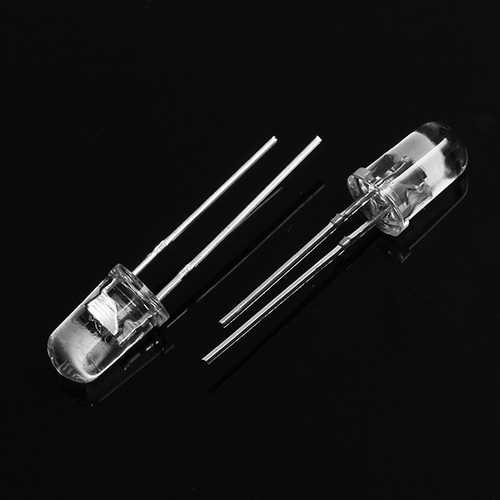 300Pcs 5mm 2.5-3.2V RGB Bright Colorful Flash LED F5 Light Emitting Diode For Christmas Tree Kit