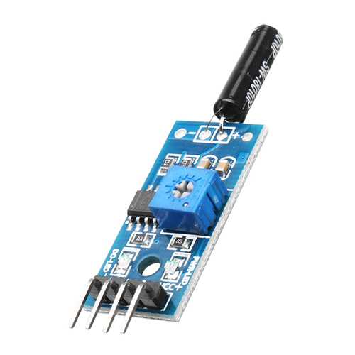 5pcs 3.3-5V 3-Wire Vibration Sensor Module Vibration Switch Alarm Module Geekcreit for Arduino - products that work with official Arduino boards