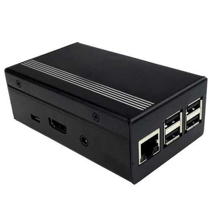 New Aluminum Case With Cooling Fan For Raspberry Pi 3/2/B+
