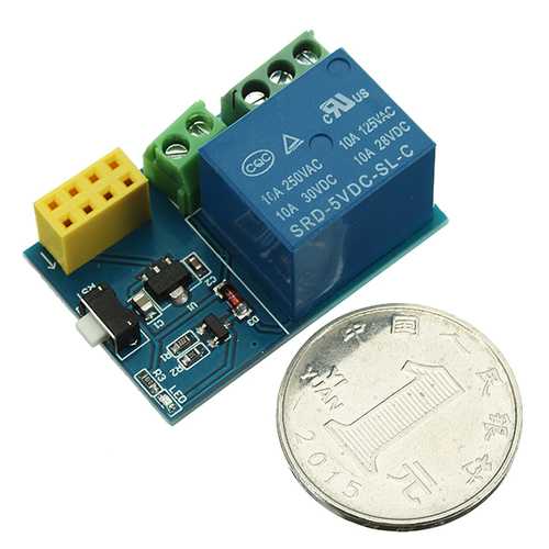 5Pcs ESP-01S Relay Module WiFi Smart Remote Switch Phone APP DIY Project Design