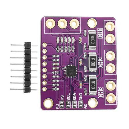 3Pcs CJMCU-3221 INA3221 Triple-way Low Side / High Side I2C Output Current Power Monitor Module