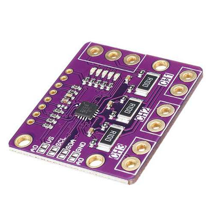 3Pcs CJMCU-3221 INA3221 Triple-way Low Side / High Side I2C Output Current Power Monitor Module