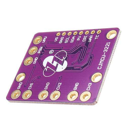 3Pcs CJMCU-3221 INA3221 Triple-way Low Side / High Side I2C Output Current Power Monitor Module