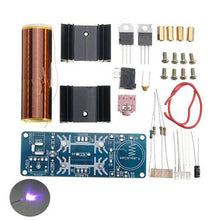 將圖片載入圖庫檢視器 3Pcs DIY Mini Music Tesla Coil Kit DC 15-24V 2A ZVS Plasma Horn Speaker Single Tube
