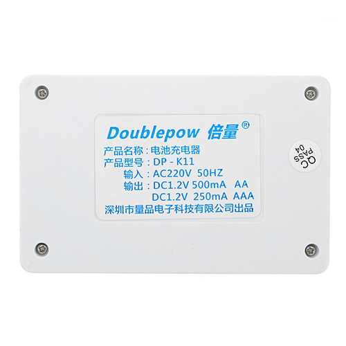 Doublepow K11 4 Slot AA AAA Rechargeable Battery Charger