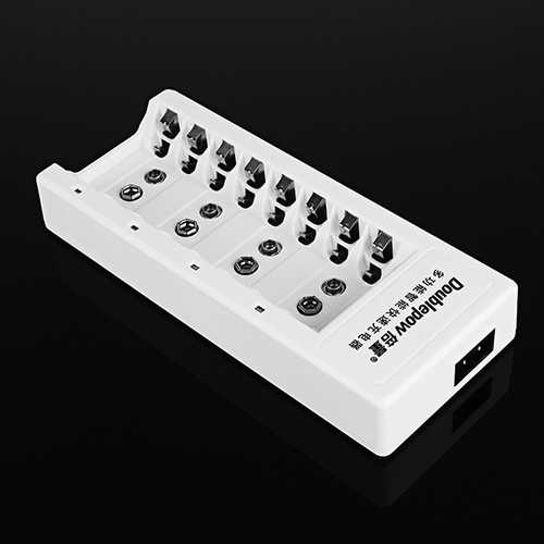 Doublepow K08 Multi Function AA AAA 9V NI-MH NiCd Rechargeable Battery Charger