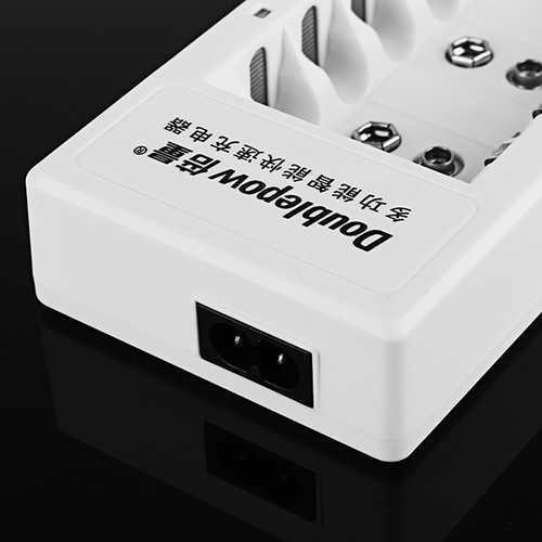 Doublepow K08 Multi Function AA AAA 9V NI-MH NiCd Rechargeable Battery Charger