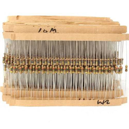 6000pcs 100 Value 1/4W Carbon Film Resistor KIT0155 Assortment Box Kit 60pcs Each Value