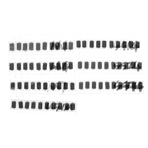 350pcs 7 Values SMD Diode Pack Electronic Components Kit 50pcs Each Value M1(1N4001) M4(1N4004) M7(1N4007) SS14 US1M RS1M SS34