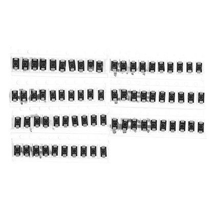 350pcs 7 Values SMD Diode Pack Electronic Components Kit 50pcs Each Value M1(1N4001) M4(1N4004) M7(1N4007) SS14 US1M RS1M SS34