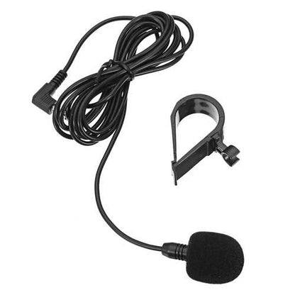 Car GPS Special Black Hands Free Clip on 3.5mm Mini Studio Speech Microphone