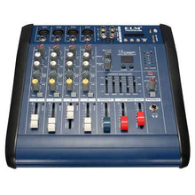 Load image into Gallery viewer, EL M PMX402D-USB 48V 4 Channel USB KTV Karaoke Audio Stage Mixer With Power Amplifier
