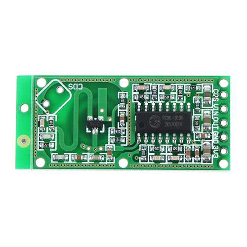5Pcs RCWL-0516 RCWL 0516 Microwave Radar Sensor Human Sensor Body Sensor Module Induction Switch Module Output 3.3V