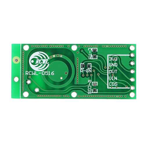5Pcs RCWL-0516 RCWL 0516 Microwave Radar Sensor Human Sensor Body Sensor Module Induction Switch Module Output 3.3V