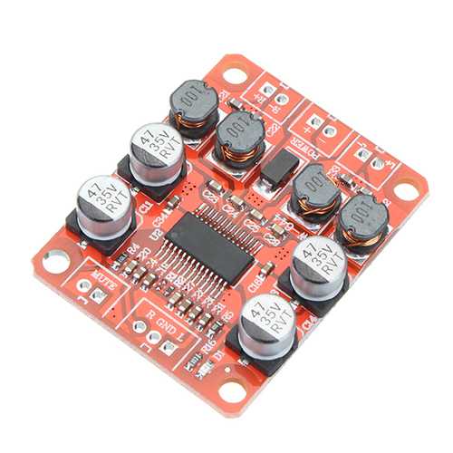 5pcs TPA3110 DC 8-26V 12V 24V 2x15W Dual Channel Stereo Digital Power Amplifier Board Module For 4/6/8/10 Ohm Speaker