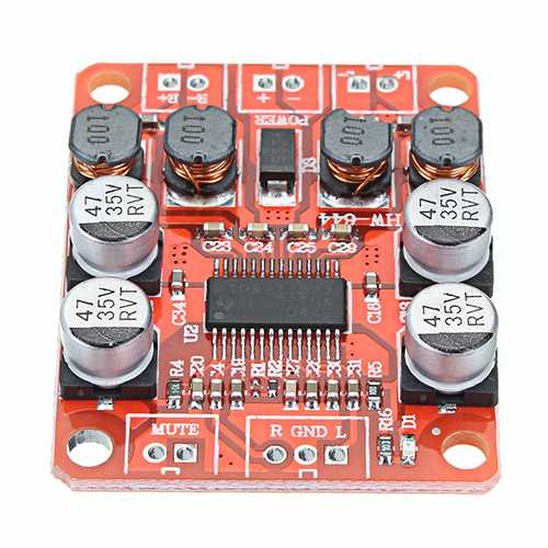 5pcs TPA3110 DC 8-26V 12V 24V 2x15W Dual Channel Stereo Digital Power Amplifier Board Module For 4/6/8/10 Ohm Speaker