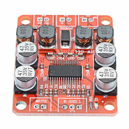 5pcs TPA3110 DC 8-26V 12V 24V 2x15W Dual Channel Stereo Digital Power Amplifier Board Module For 4/6/8/10 Ohm Speaker