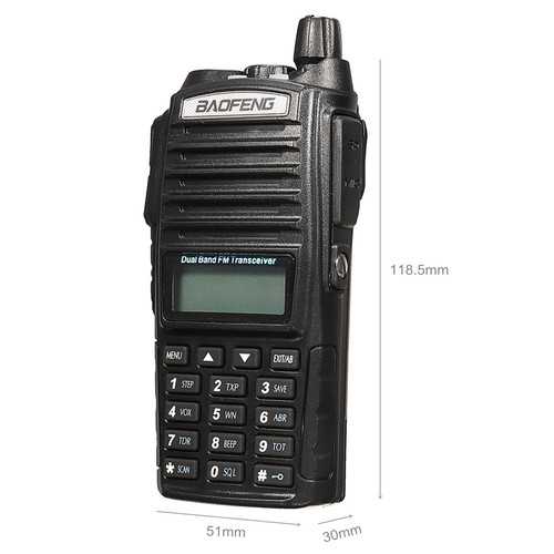 BaoFeng UV-82 Portable High Power Dual Band Radio Walkie Talkie Two Way Radio