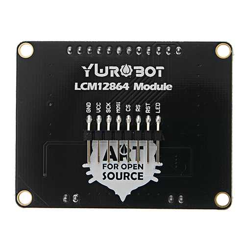 LCM12864 LCD Display Module Board LCM Display Geekcreit for Arduino - products that work with official Arduino boards