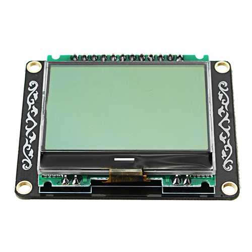 LCM12864 LCD Display Module Board LCM Display Geekcreit for Arduino - products that work with official Arduino boards