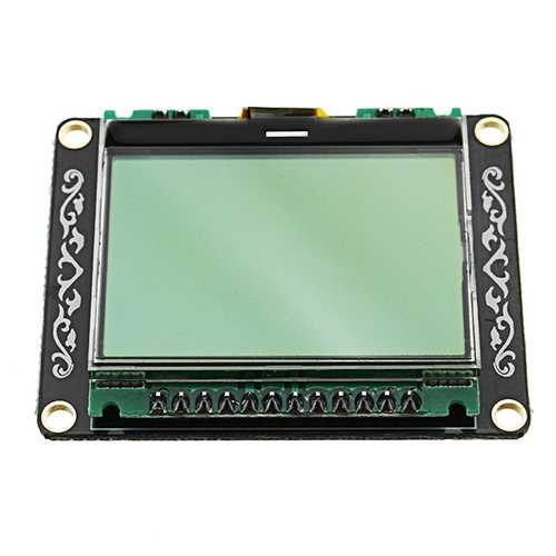 LCM12864 LCD Display Module Board LCM Display Geekcreit for Arduino - products that work with official Arduino boards