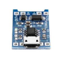 Charger l&#39;image dans la galerie, 5Pcs TP4056 Micro USB 5V 1A Lithium Battery Charging Protection Board TE585 Lipo Charger Module
