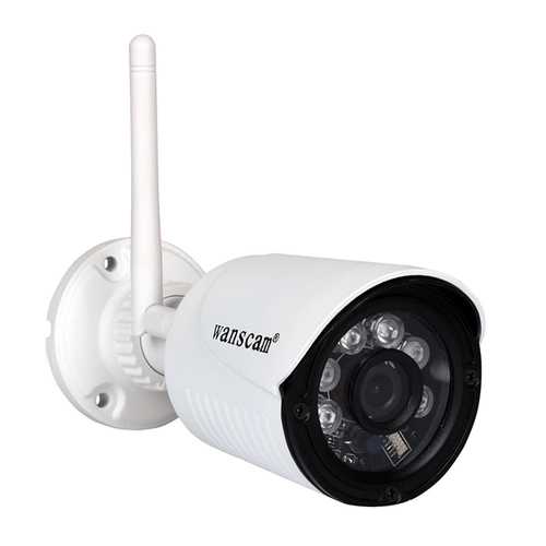 Wanscam K22 1080P WiFi IP Camera Wireless CCTV 2MP Outdoor Waterproof Security Camera Support 64G TF Card