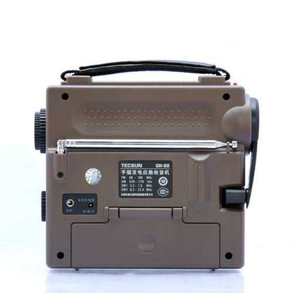 TECSUN GR-88 Digital Radio Receiver Emergency Light Radio Dynamo Radio With Built-In Speaker