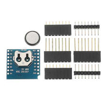 將圖片載入圖庫檢視器 3Pcs Geekcreit? RTC DS1307 Real Time Clock Shield For D1 Mini Development Board

