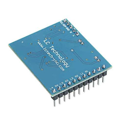 PT2314 Sound Quality Adjustment Module Voice Module IIC 6V-10V Audio Processing Module Geekcreit for Arduino - products that work with official Arduino boards