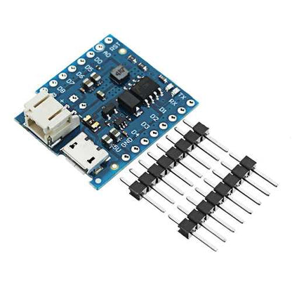 Battery Shield V1.2.0 Expansion Board For D1 Mini Single Lithium Battery Charging & Boost