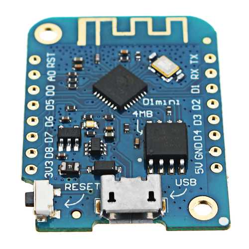 Geekcreit? D1 Mini V3.0.0 WIFI Internet Of Things Development Board Based ESP8266 4MB MicroPython Nodemcu