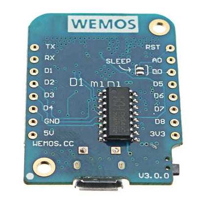 Geekcreit? D1 Mini V3.0.0 WIFI Internet Of Things Development Board Based ESP8266 4MB MicroPython Nodemcu