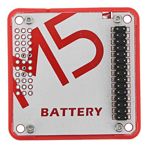 Battery Module ESP32 Core Development Kit Capacity 700mAh Stackable IoT Board M5Stack for Arduino - products that work with official Arduino boards