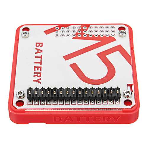 Battery Module ESP32 Core Development Kit Capacity 700mAh Stackable IoT Board M5Stack for Arduino - products that work with official Arduino boards