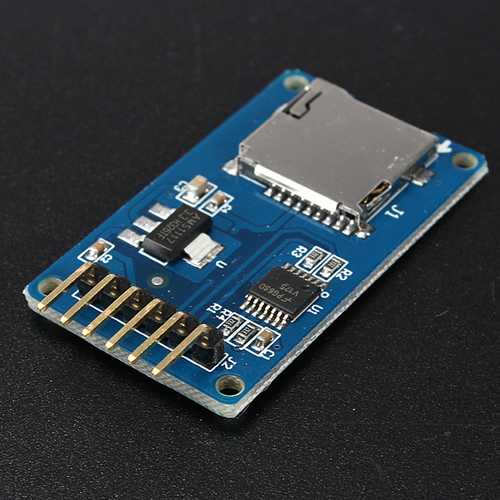 20Pcs Micro SD TF Card Memory Shield Module SPI Micro SD Adapter Geekcreit for Arduino - products that work with official Arduino boards