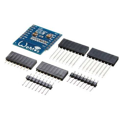 5Pcs 0.66 Inch OLED Shield For D1 Mini 64X48 IIC I2C
