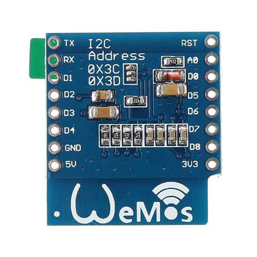 5Pcs 0.66 Inch OLED Shield For D1 Mini 64X48 IIC I2C