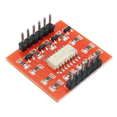 5Pcs A87 4 Channel Optocoupler Isolation Module High And Low Level Expansion Board Geekcreit for Arduino - products that work with official Arduino boards