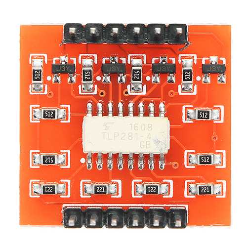 5Pcs A87 4 Channel Optocoupler Isolation Module High And Low Level Expansion Board Geekcreit for Arduino - products that work with official Arduino boards