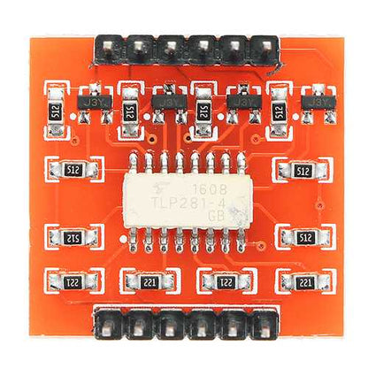 5Pcs A87 4 Channel Optocoupler Isolation Module High And Low Level Expansion Board Geekcreit for Arduino - products that work with official Arduino boards